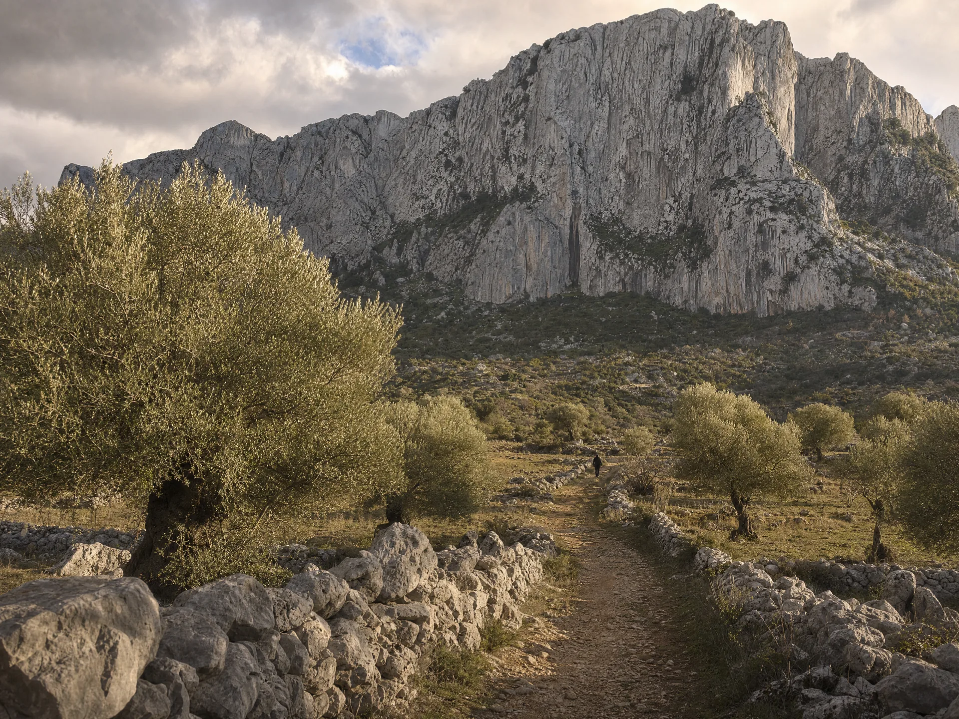 Ancient Sardinian inland landscape