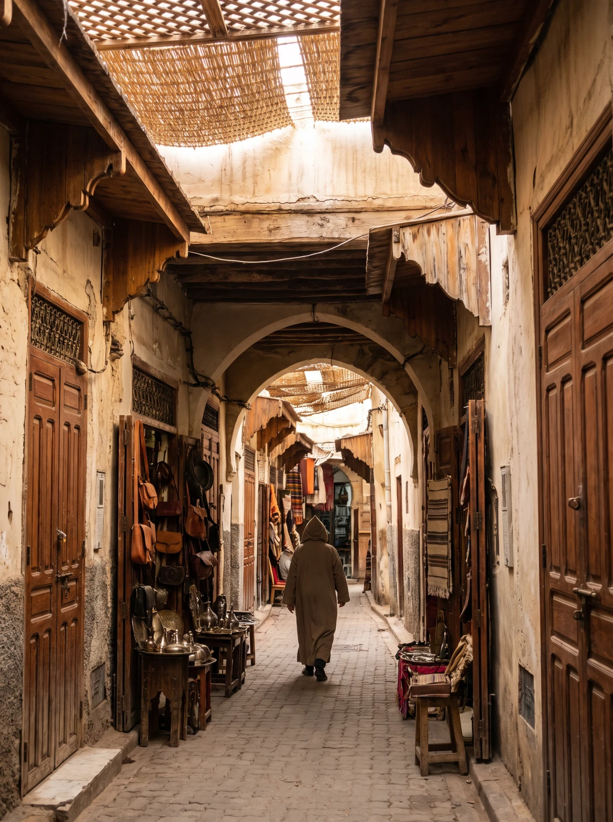 Rooftops of the Fez medina